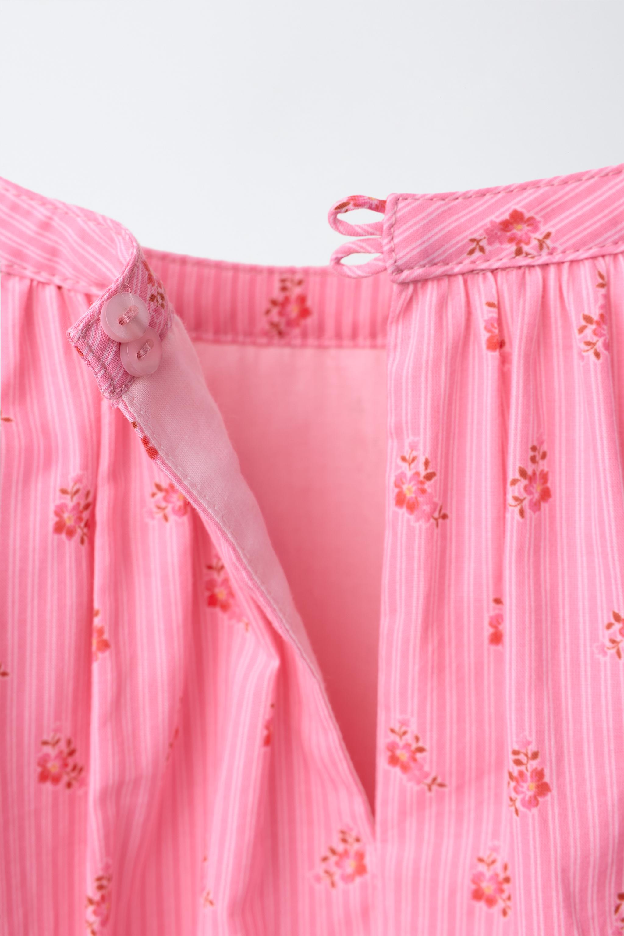 FLORAL PUFFY BLOUSE